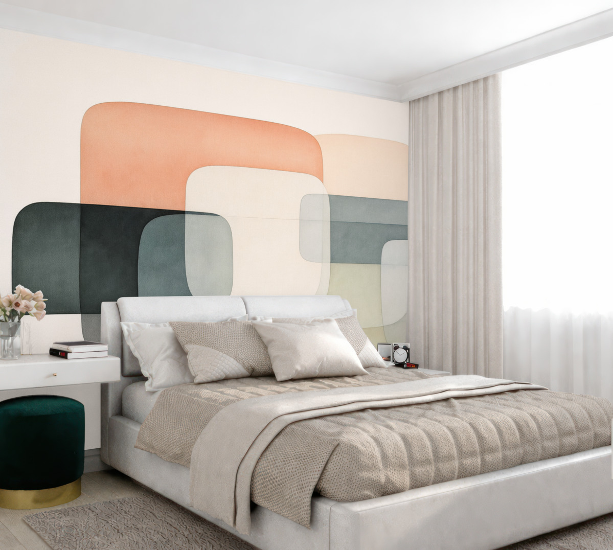 Fototapeta Abstrakcyjna forma geometryczna.