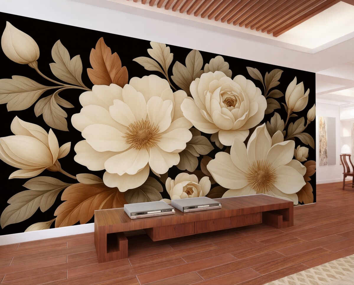 Fototapeta Bogata kompozycja florystyczna.