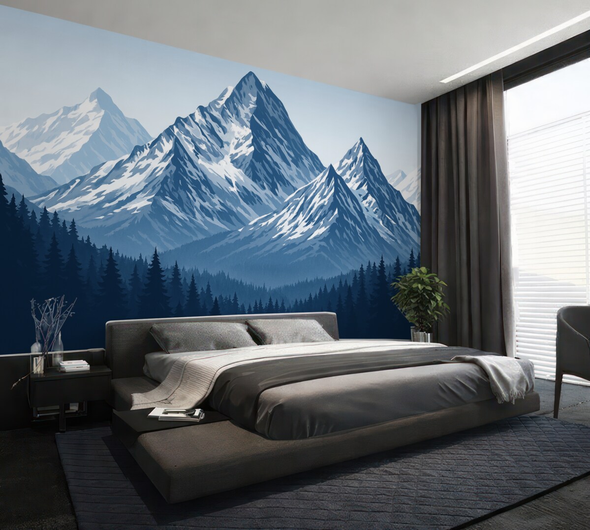 Fototapeta Spokój gór