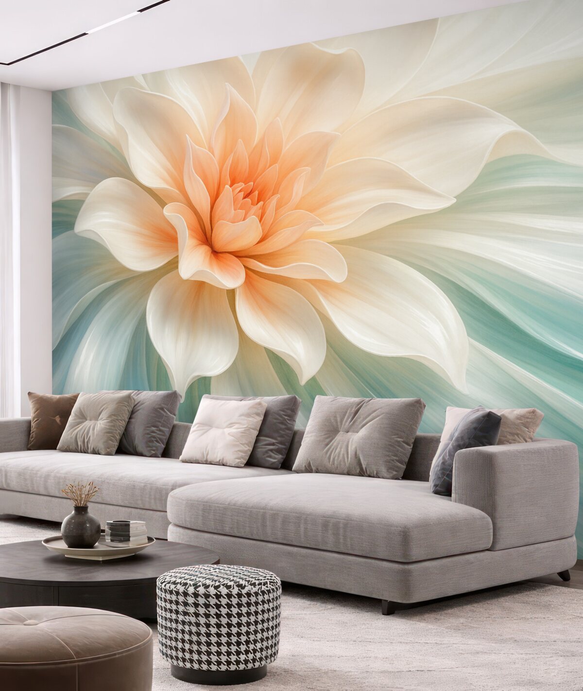 Fototapeta Obszerny wyrafinowany kwiat.