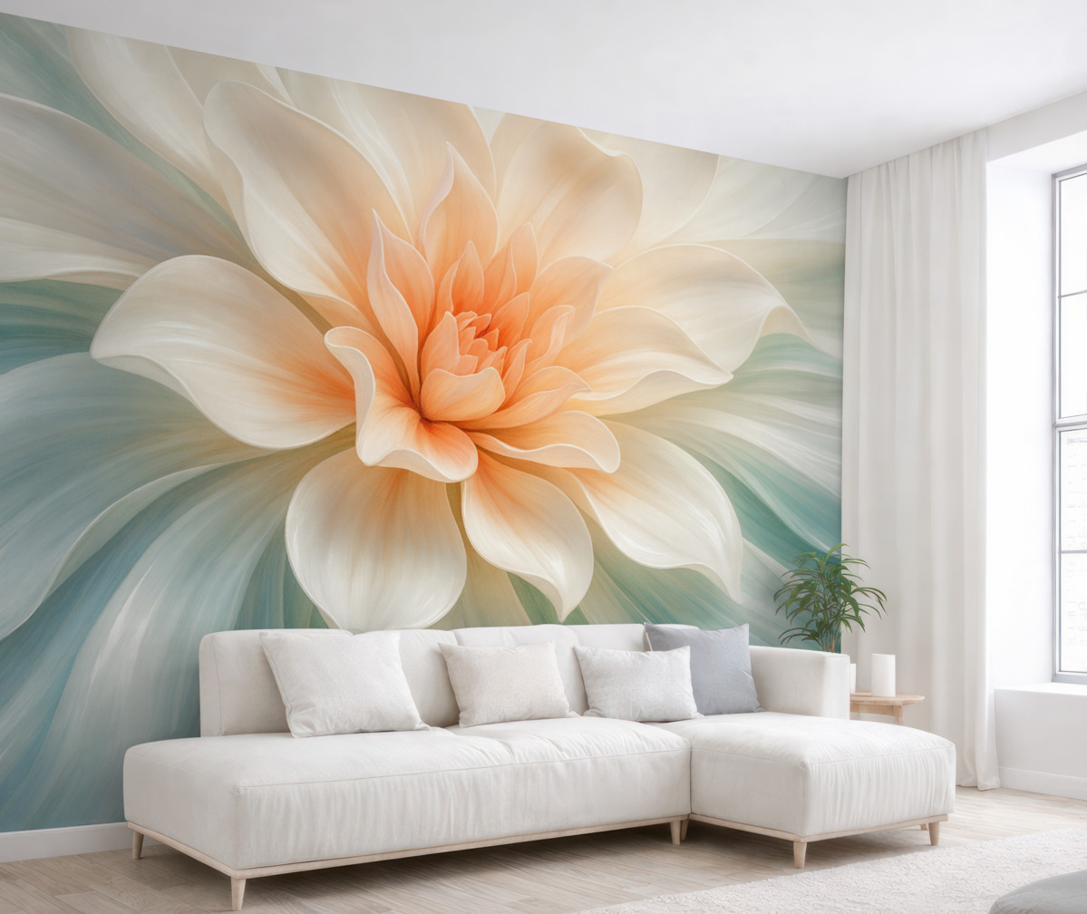 Fototapeta Obszerny wyrafinowany kwiat.