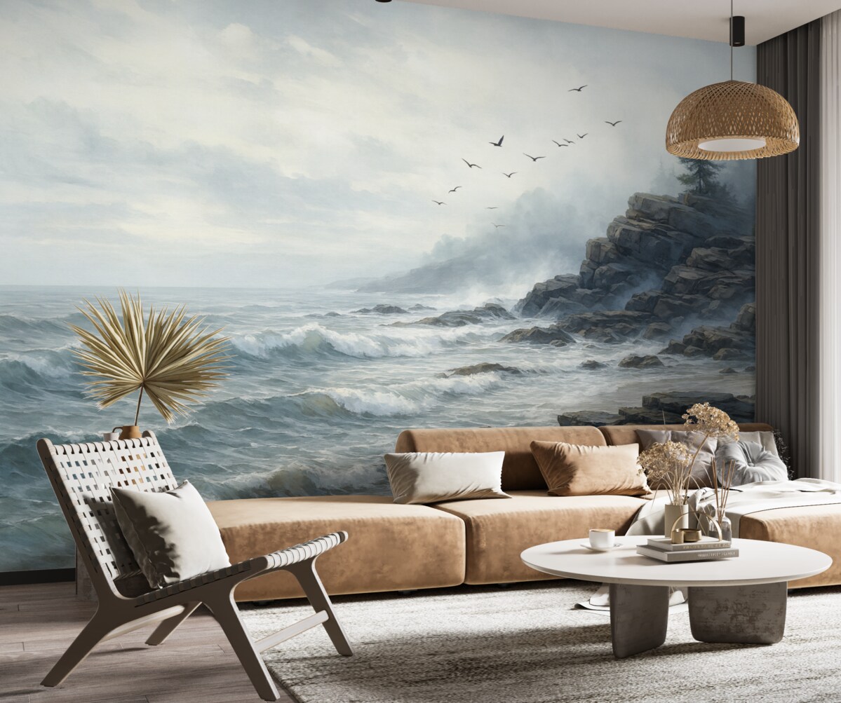 Fototapeta Cichy, malowany pejzaż.