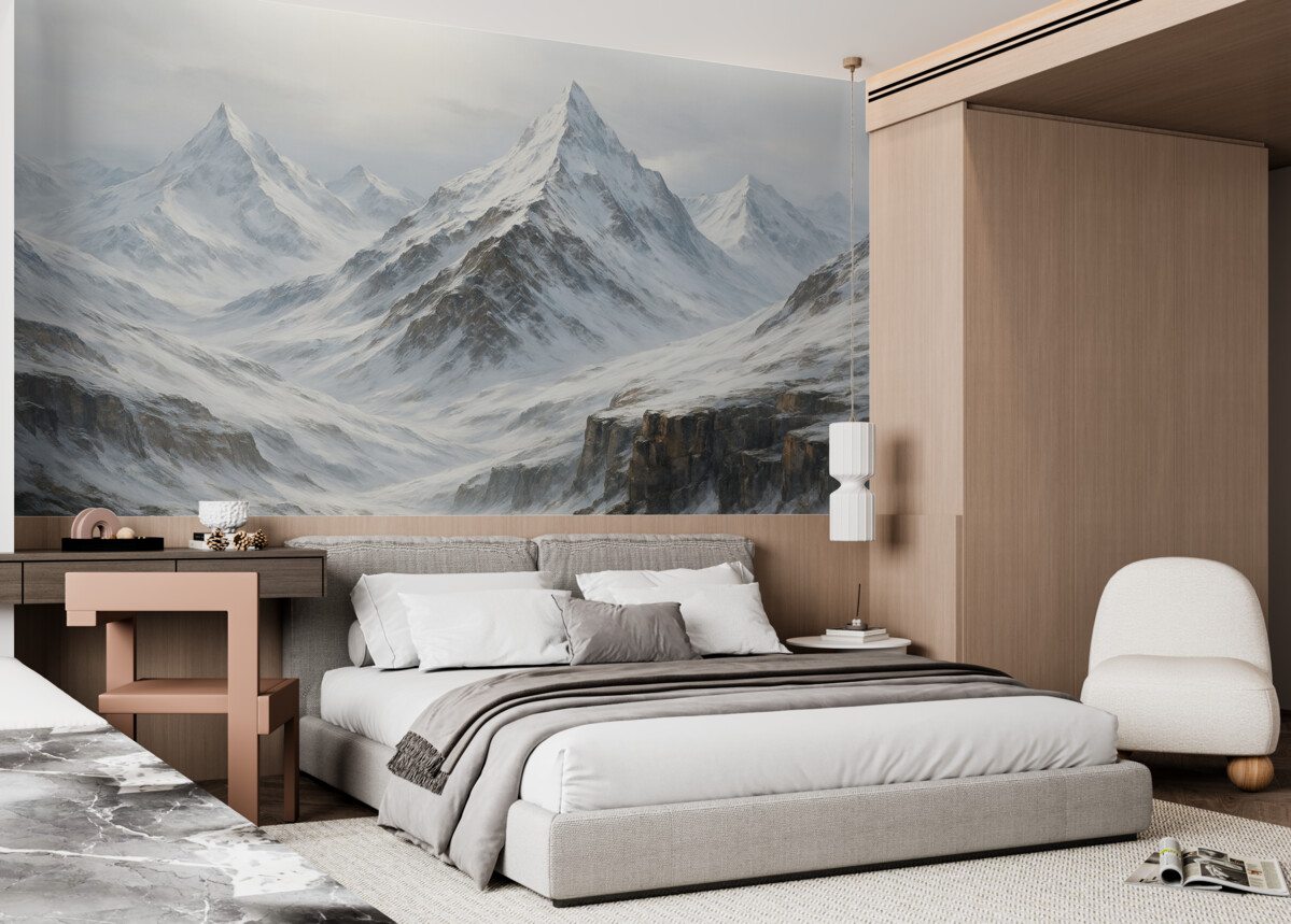 Fototapeta Uformowane góry