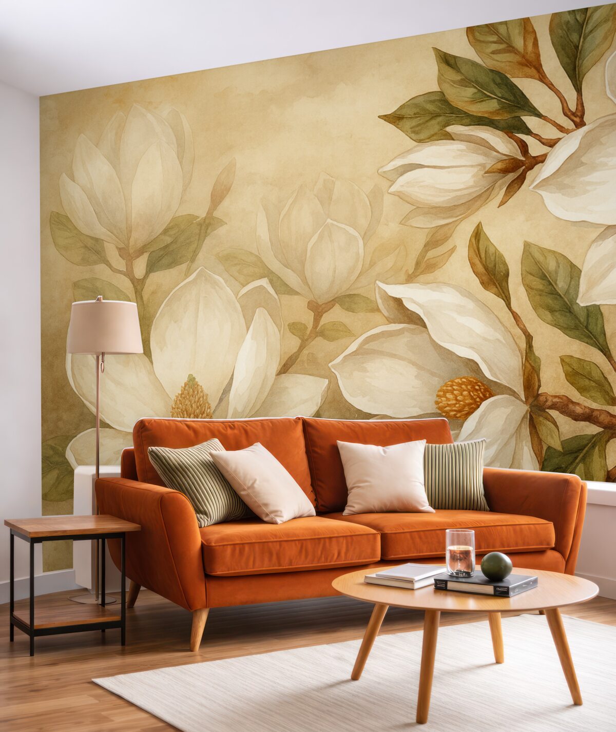 Fototapeta Magnolie na delikatnym tle.