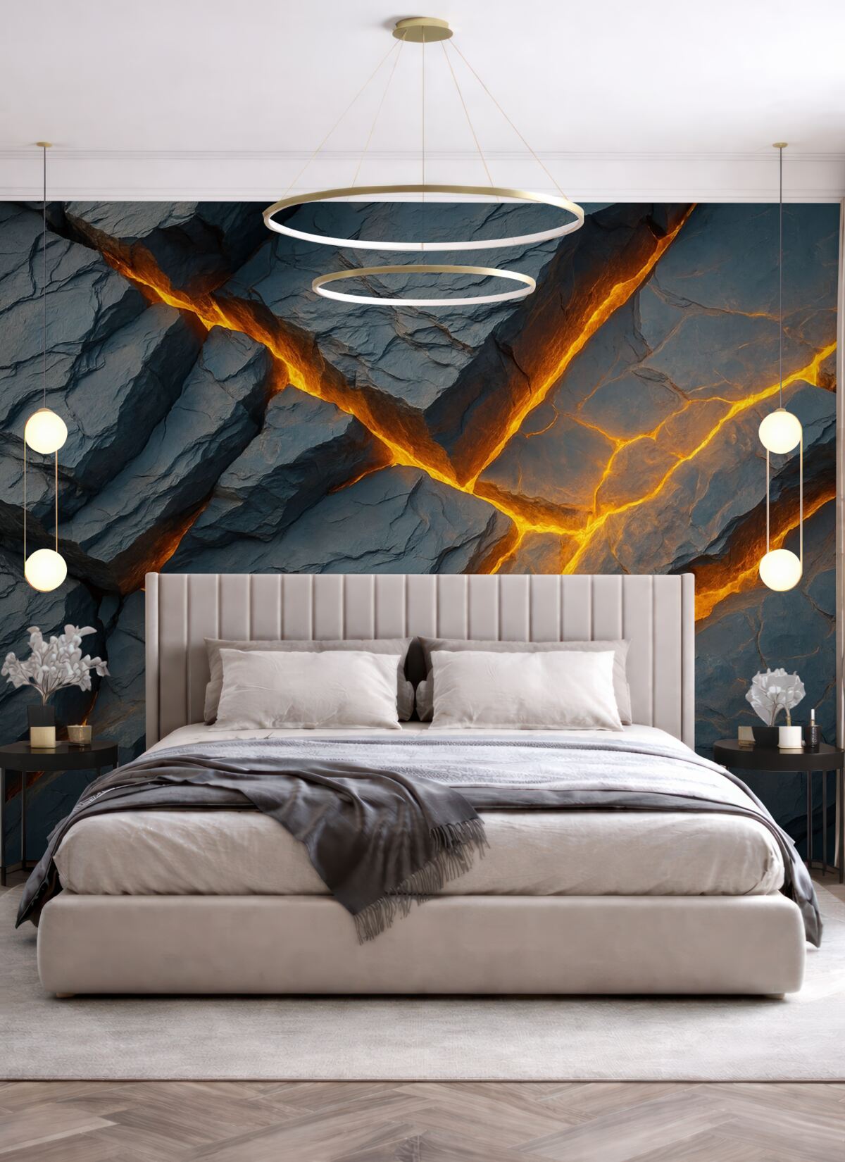 Fototapeta Wulkaniczne skały.