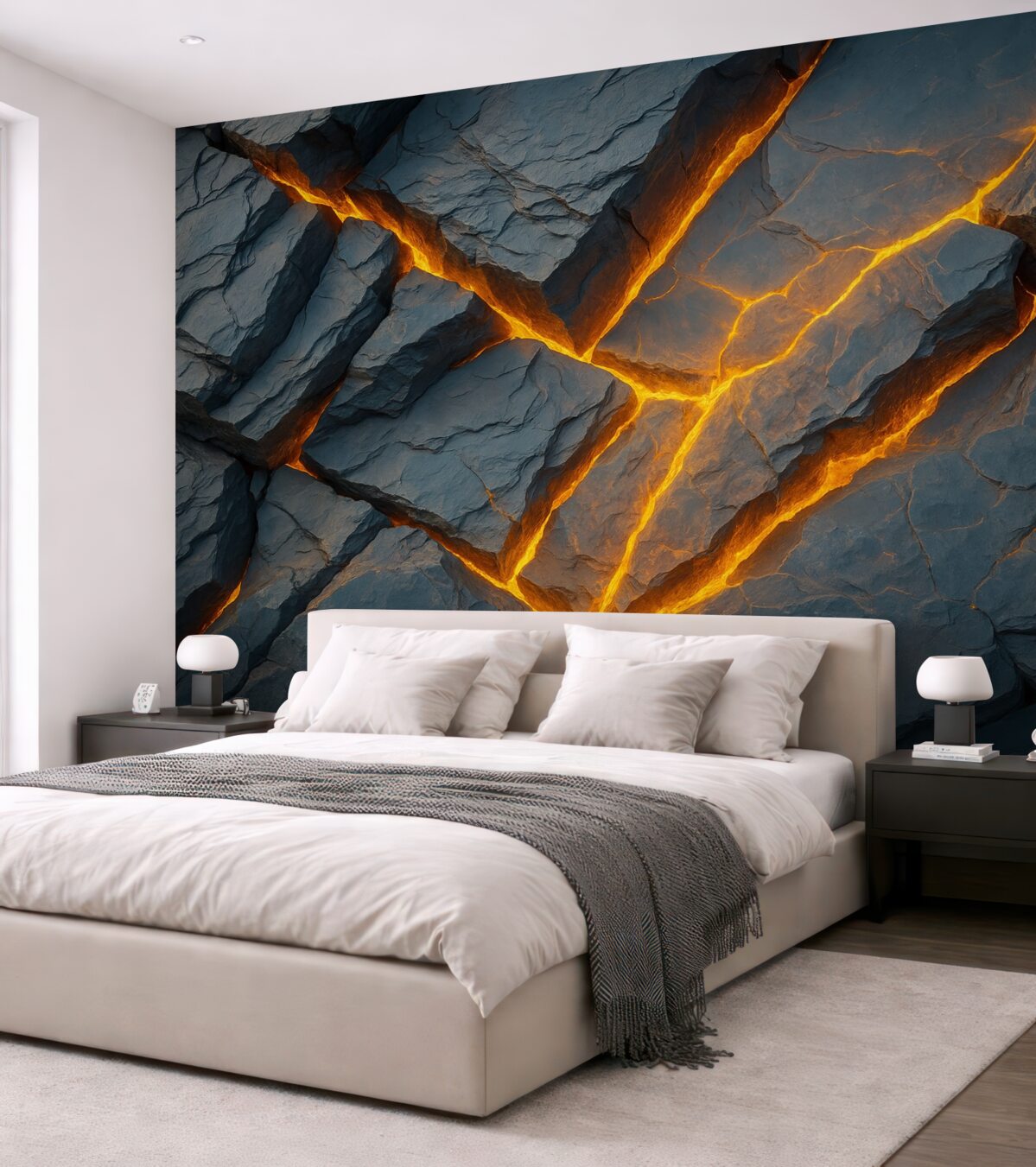 Fototapeta Wulkaniczne skały.