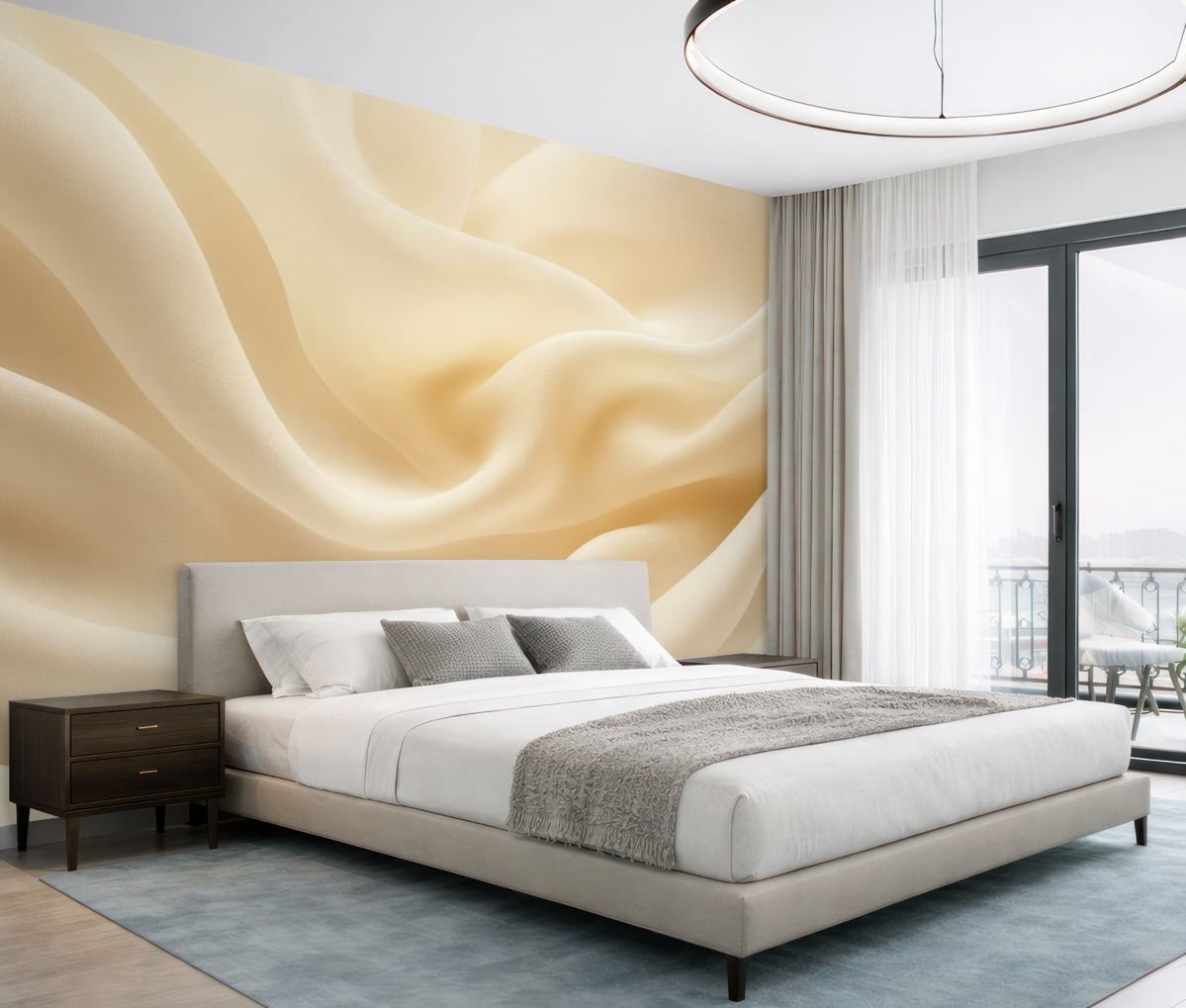 Fototapeta imitacja materiału jedwabnego