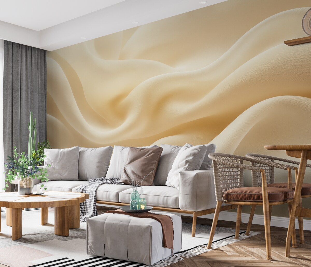 Fototapeta imitacja materiału jedwabnego