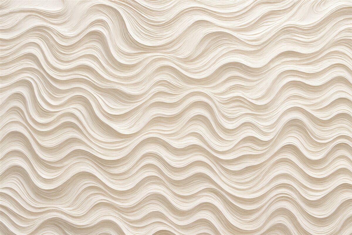 Fototapeta Abstrakcyjna wersja reliefowego falistego wzoru.