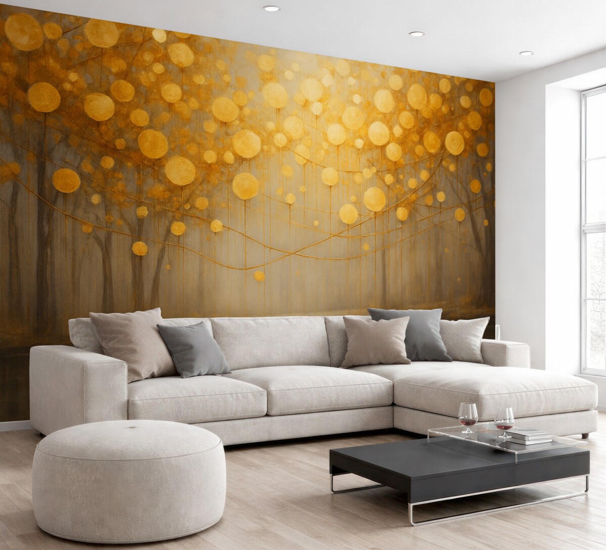 Fototapeta Abstrakcyjna pomarańcza.