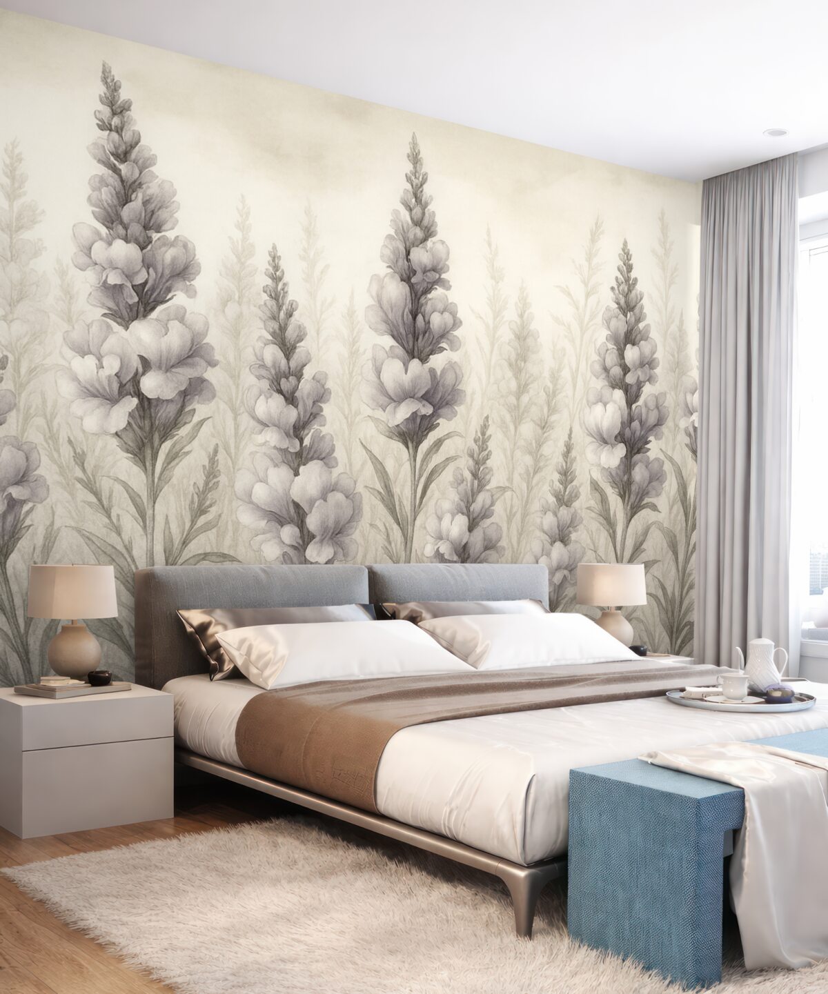 Fototapeta Gałązki akwarelowe.