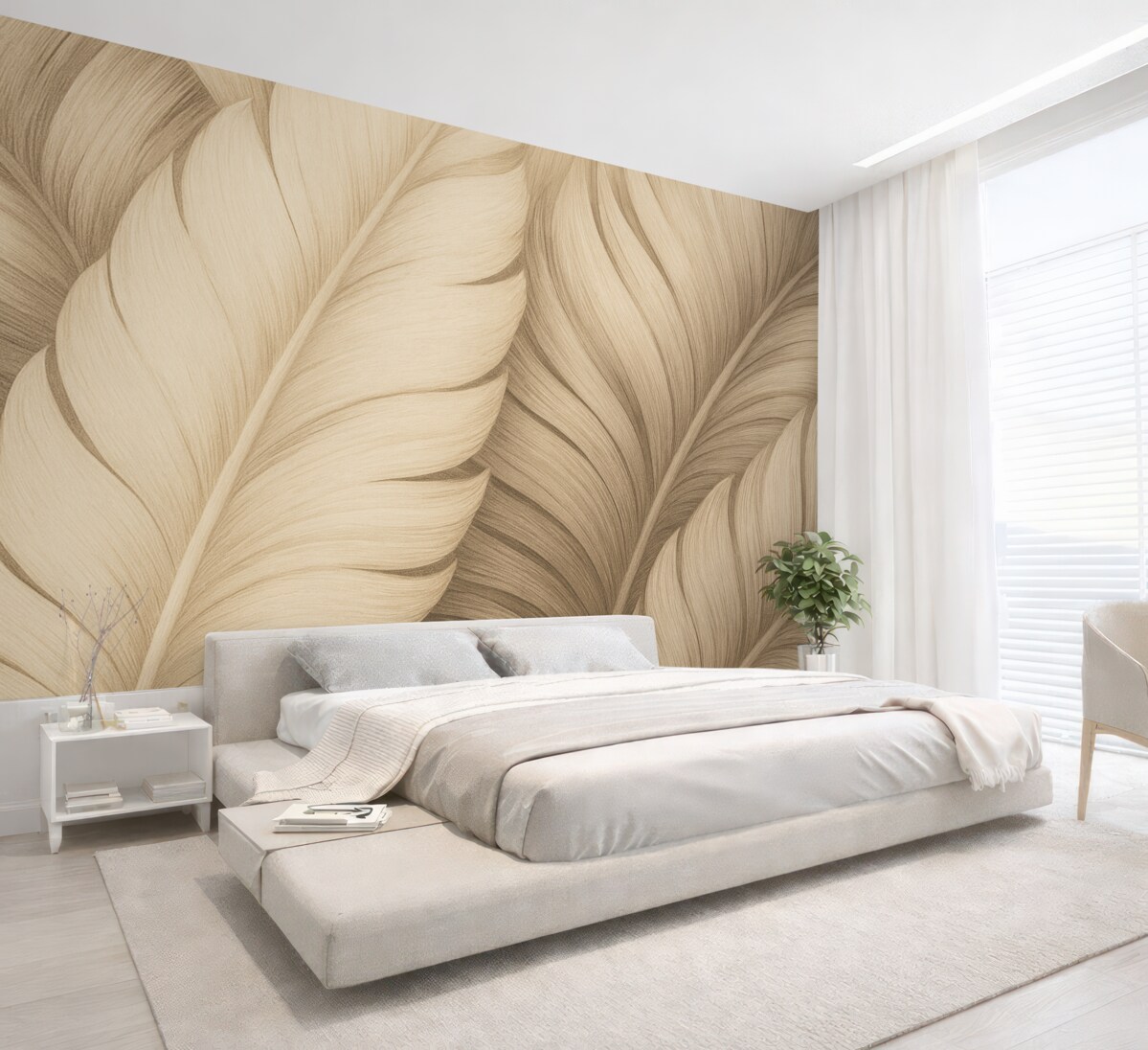 Fototapeta Ogromne liście.