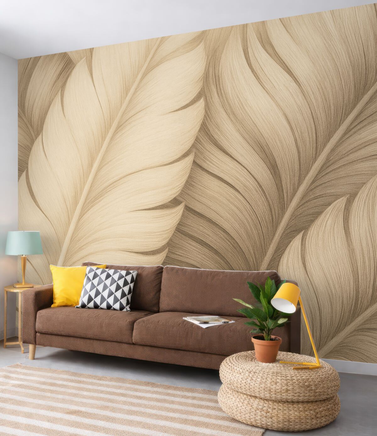 Fototapeta Ogromne liście.