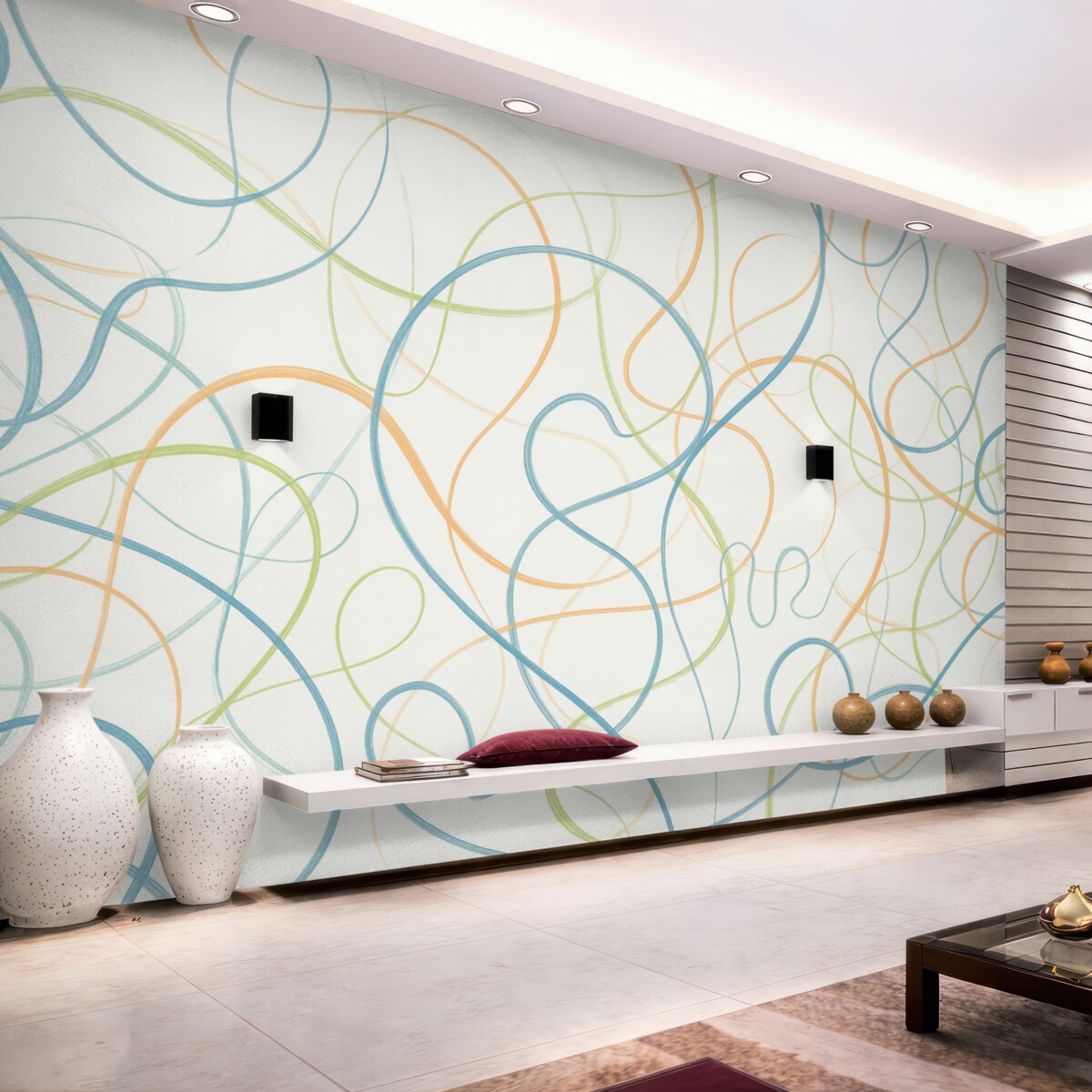 Fototapeta Abstrakcyjne motywy i linie.