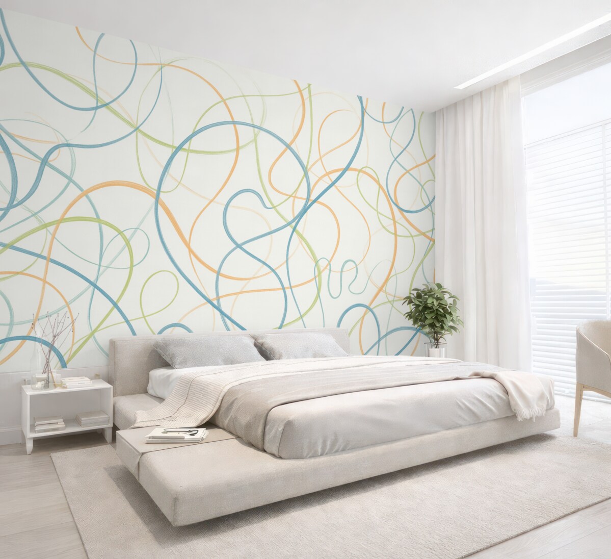 Fototapeta Abstrakcyjne motywy i linie.