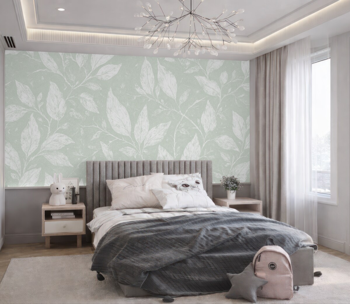 Fototapeta Minimalistyczny motyw jasnych kropek.