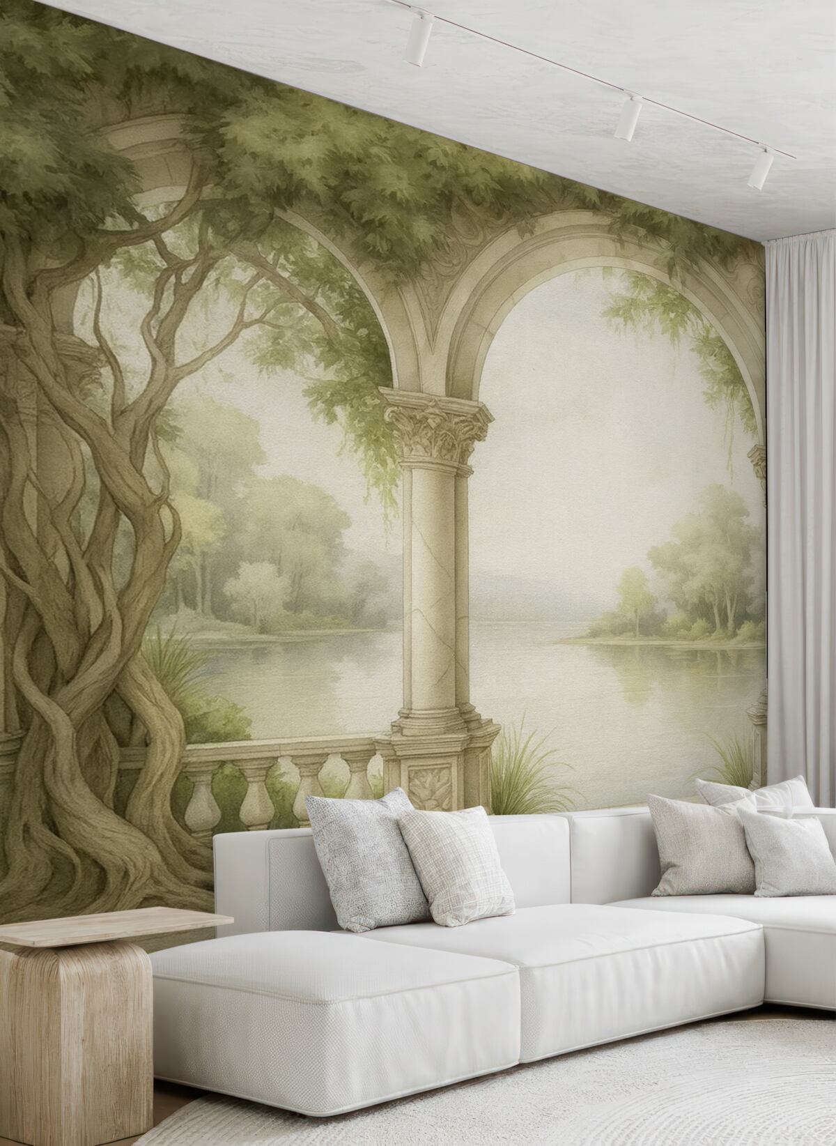 Fototapeta Obraz olejny w stylu łuku.