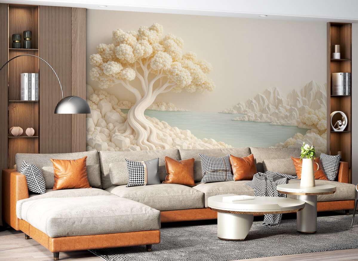 Fototapeta Wolumetryczne drzewo.