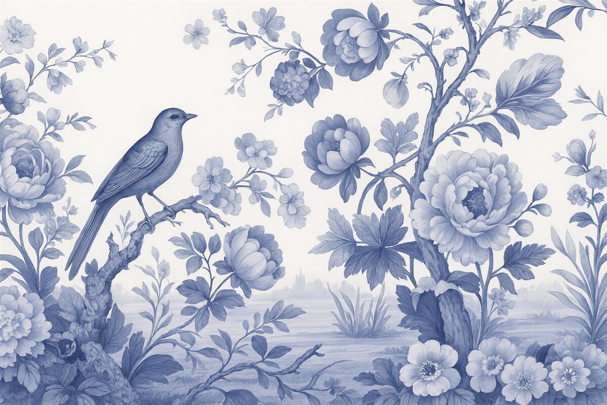 Fototapeta Spokój w ogrodzie.