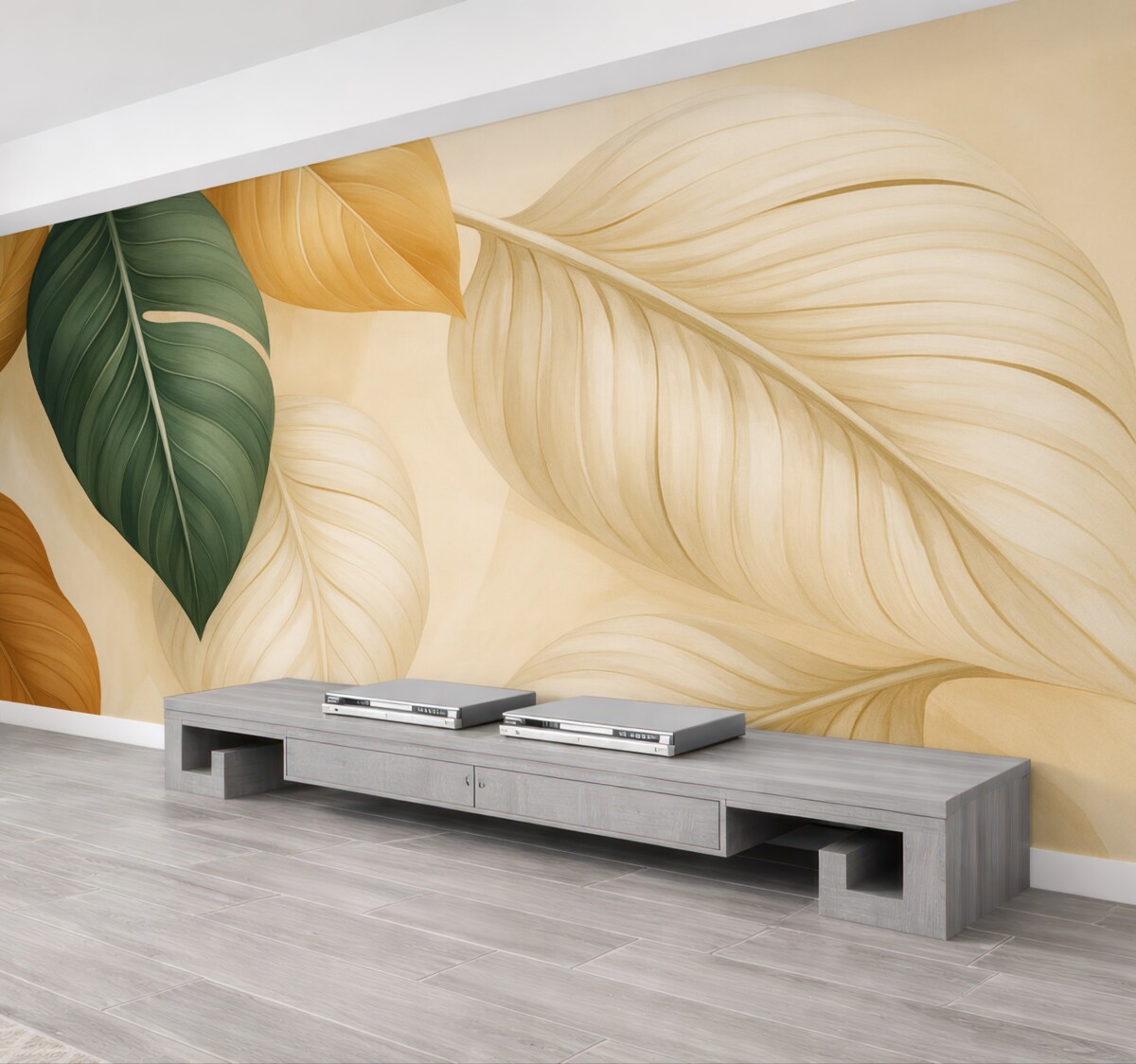 Fototapeta Tropikalne liście.