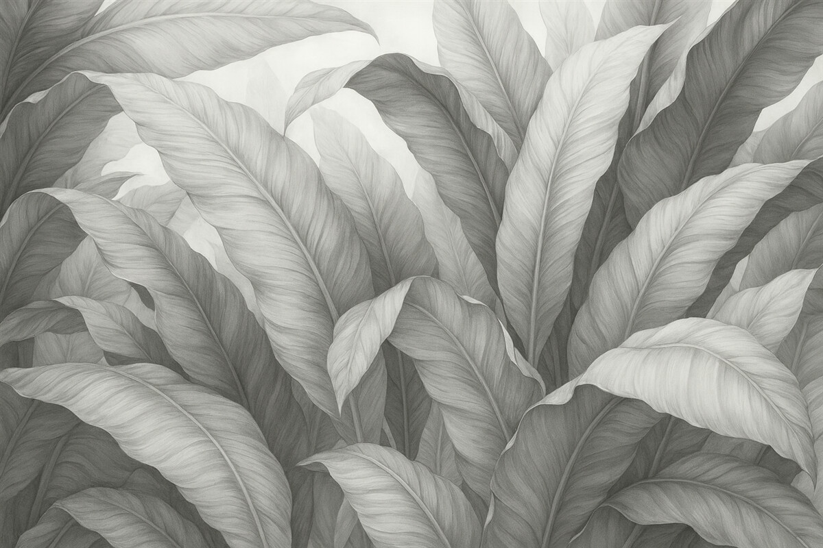 Fototapeta Liście drzewa bananowego