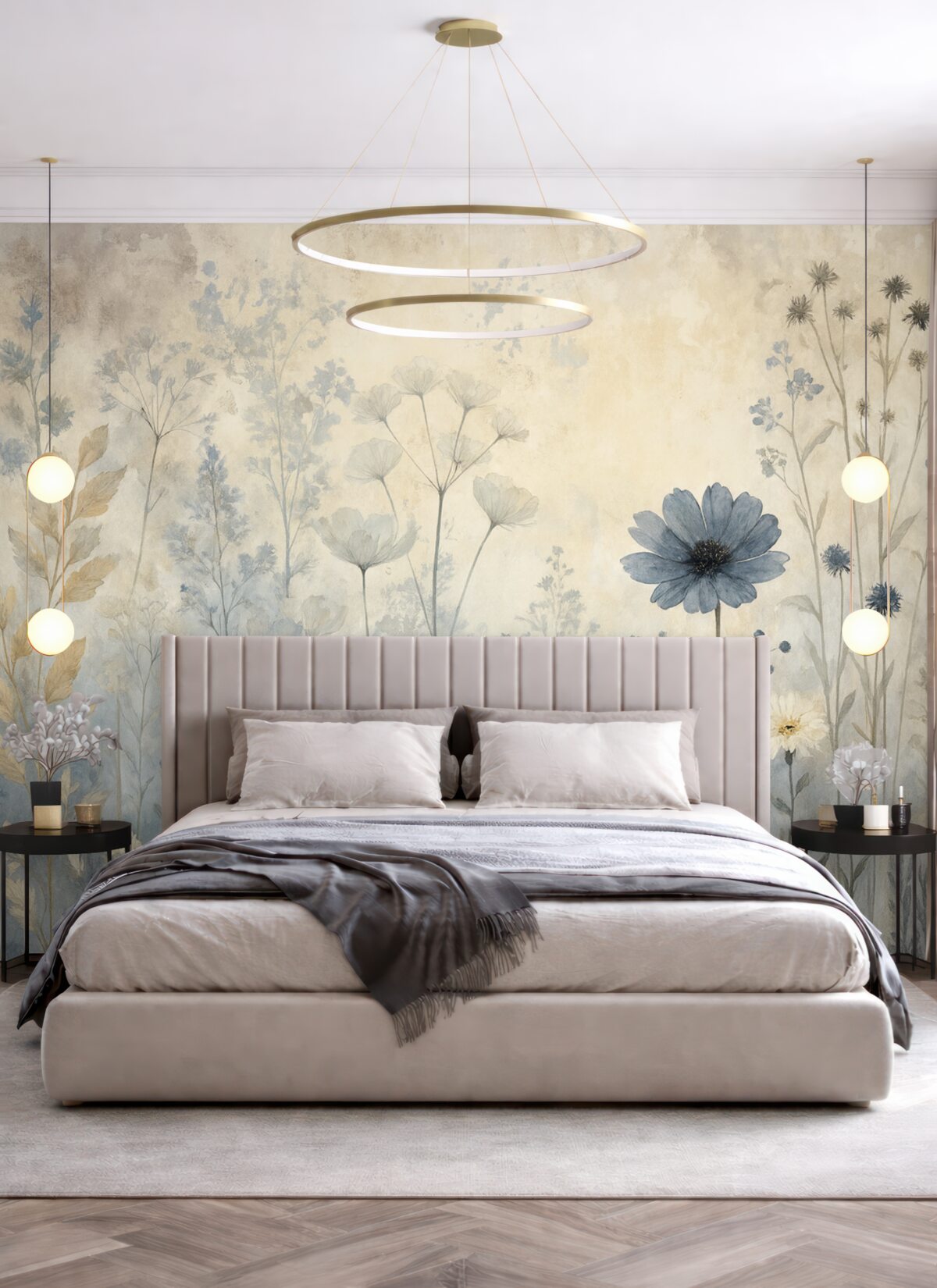 Fototapeta Kwiaty dzikie w sposób abstrakcyjny.