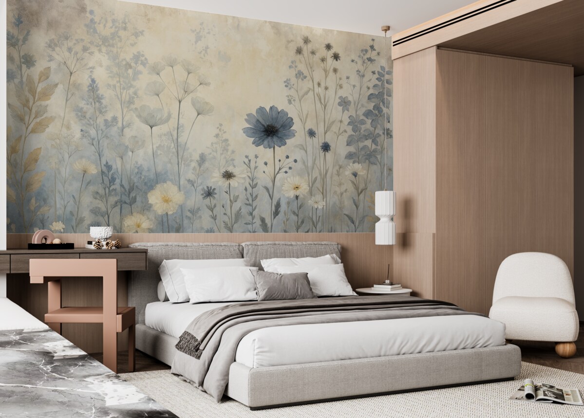 Fototapeta Kwiaty dzikie w sposób abstrakcyjny.