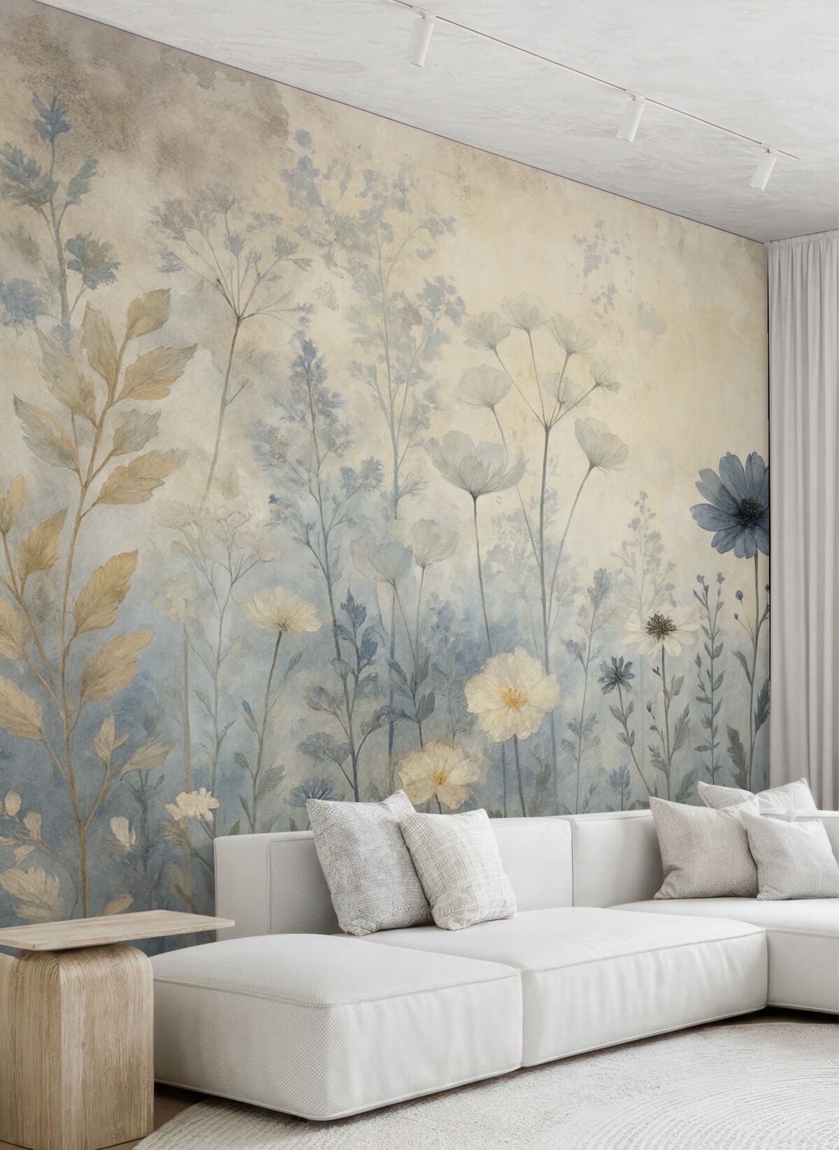 Fototapeta Kwiaty dzikie w sposób abstrakcyjny.