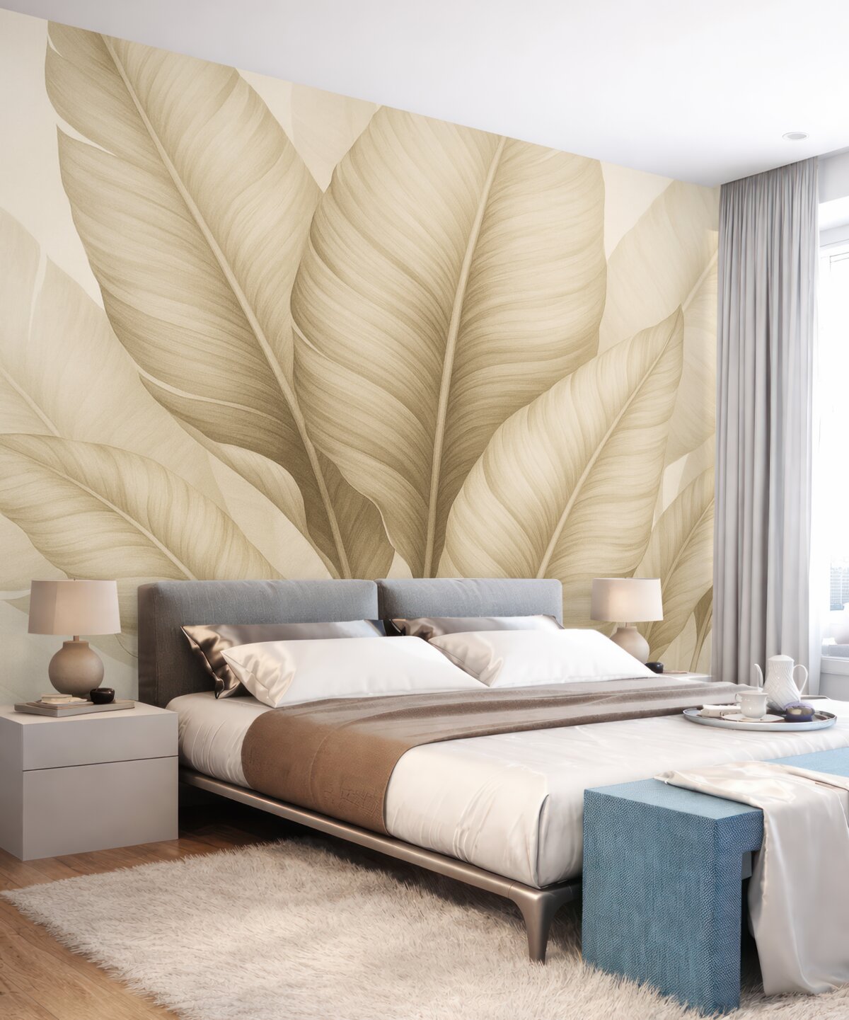 Fototapeta Ogromne liście.