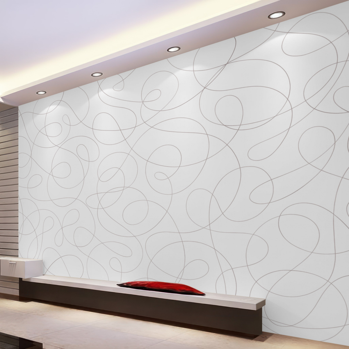 Fototapeta Abstrakcyjne, eleganckie linie.