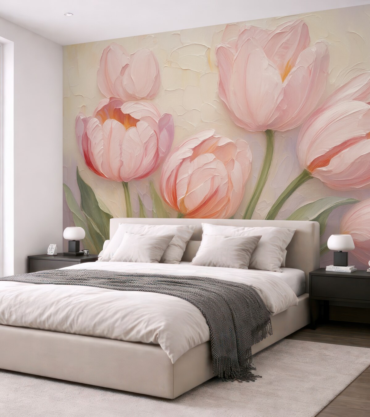 Fototapeta Obraz przedstawiający tulipany.