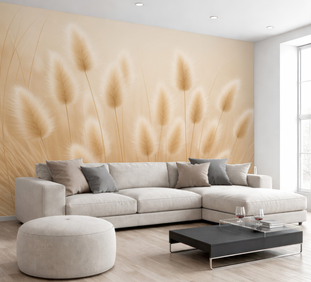 Fototapeta Roślinność łąkowa.