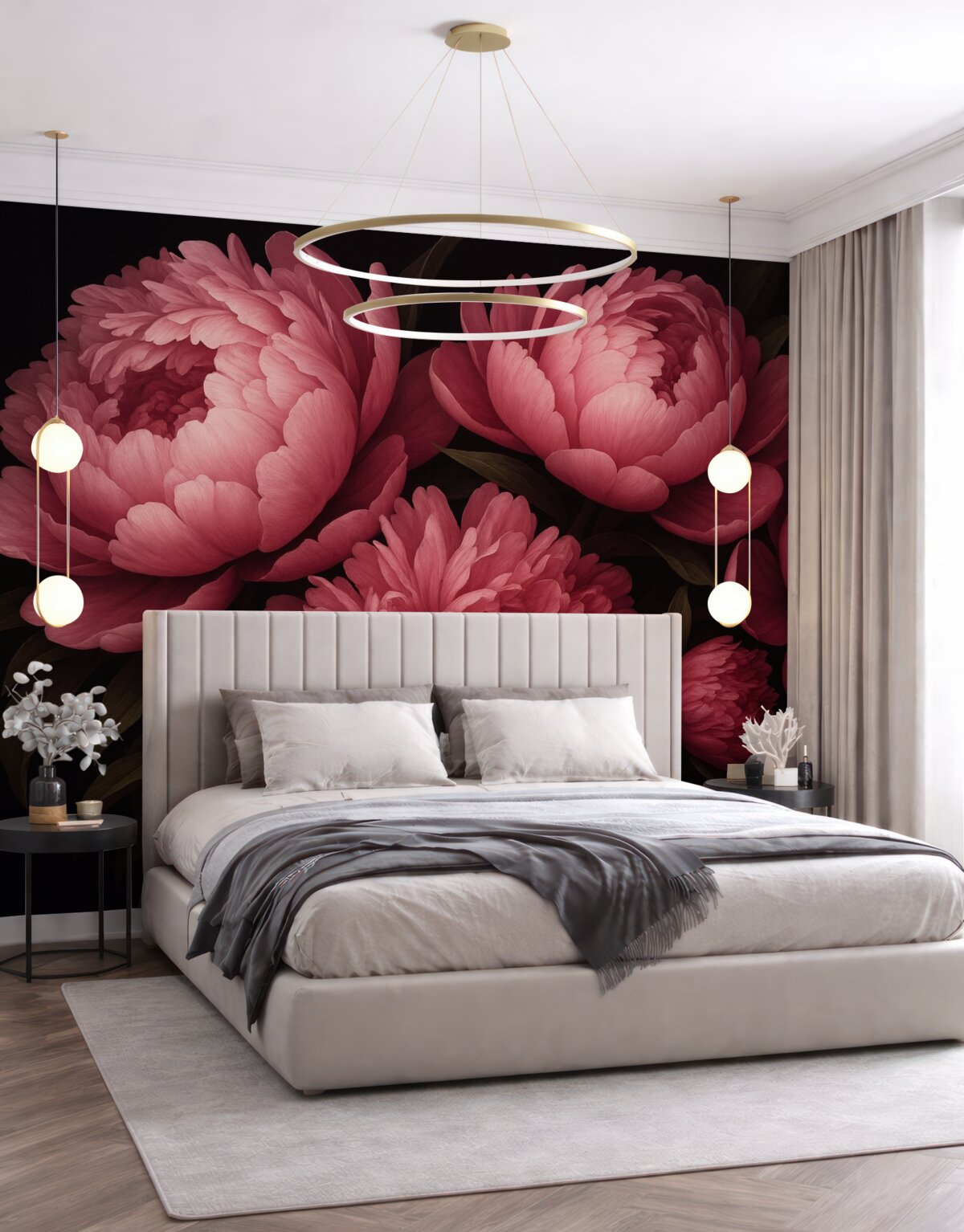 Fototapeta Różowe piwonie.