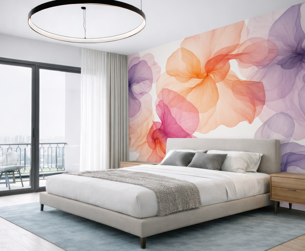 Fototapeta Wzory kwiatowe.