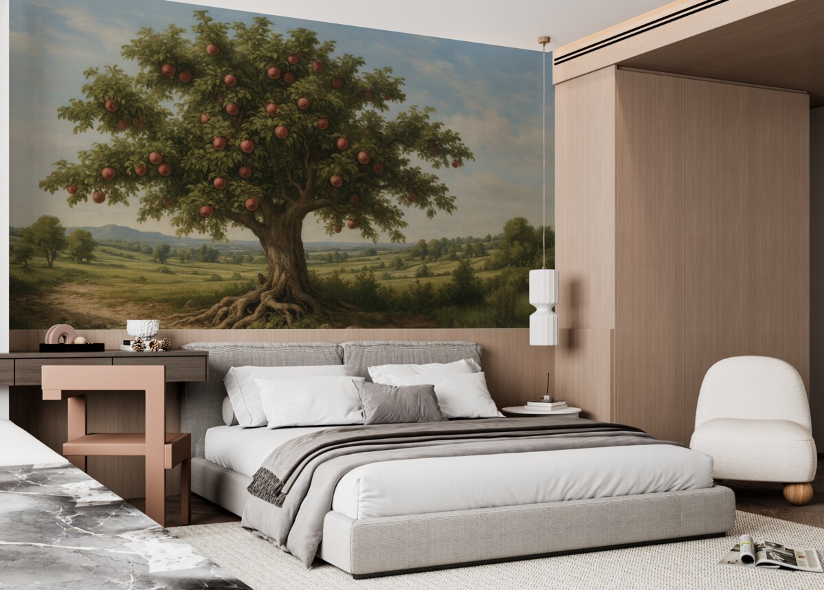 Fototapeta Jabłoń w kotlinie.