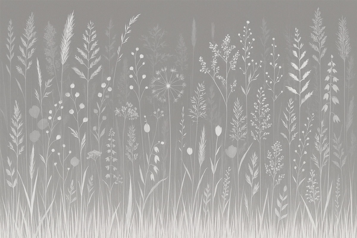 Fototapeta Kwiaty i rośliny dzikie.