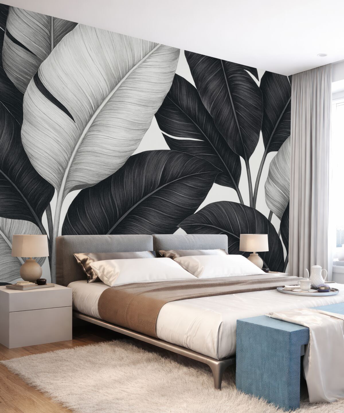 Fototapeta Ogromne liście.