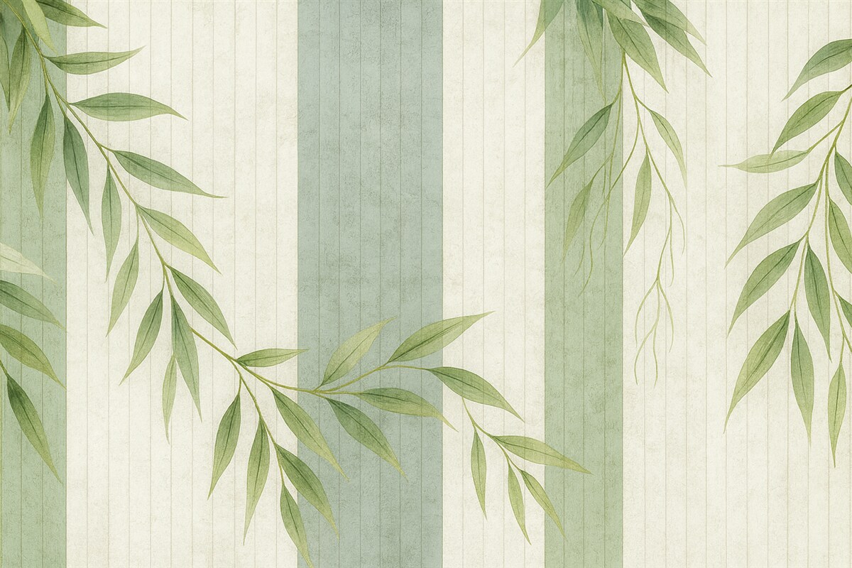 Fototapeta W stylu dekoracyjnym pomalowana ściana.