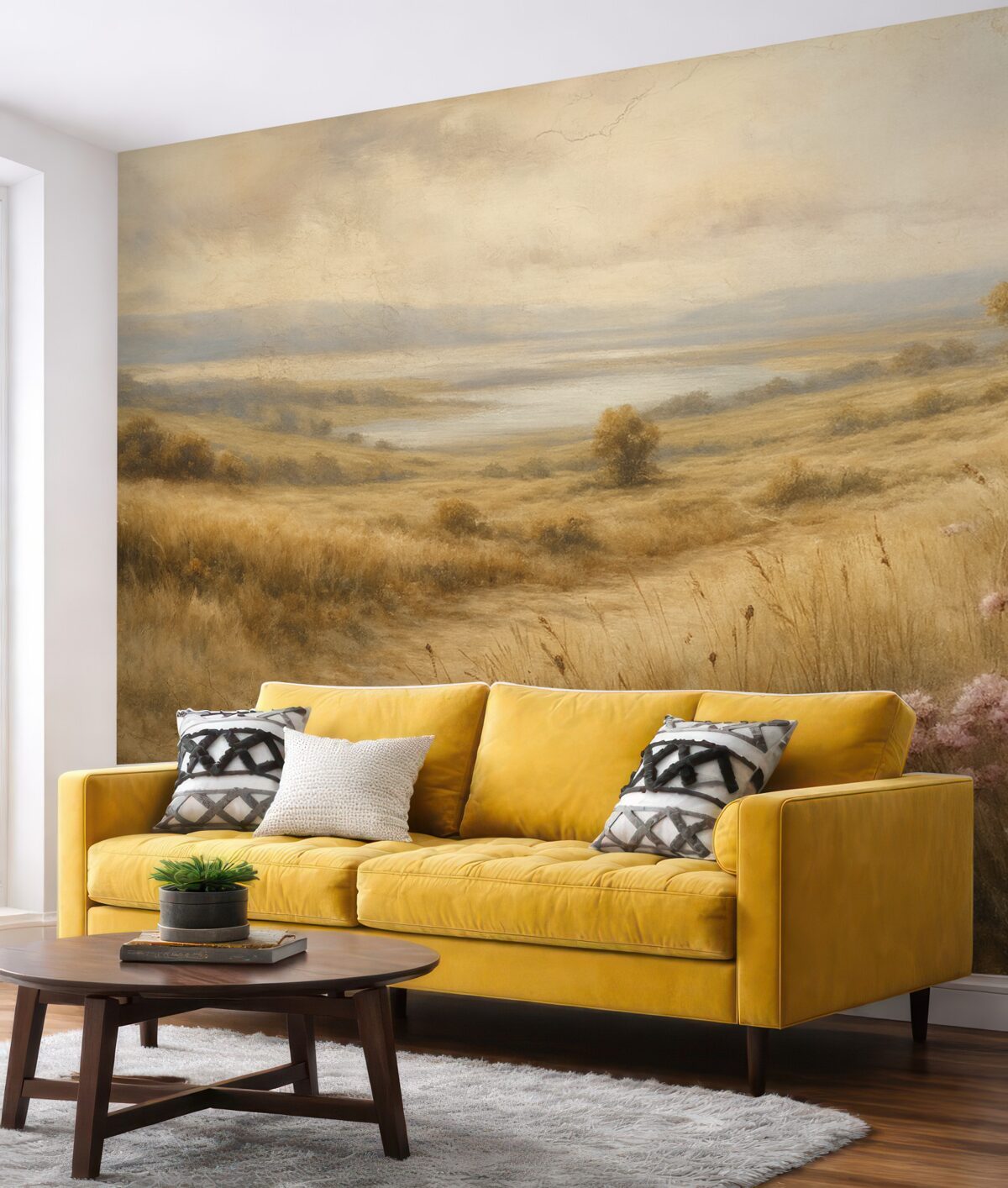 Fototapeta Współczesny pejzaż.