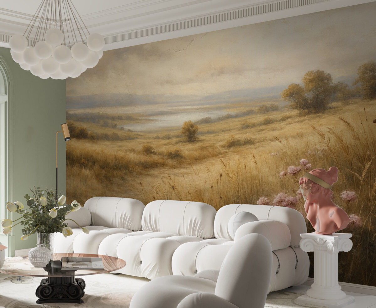 Fototapeta Współczesny pejzaż.