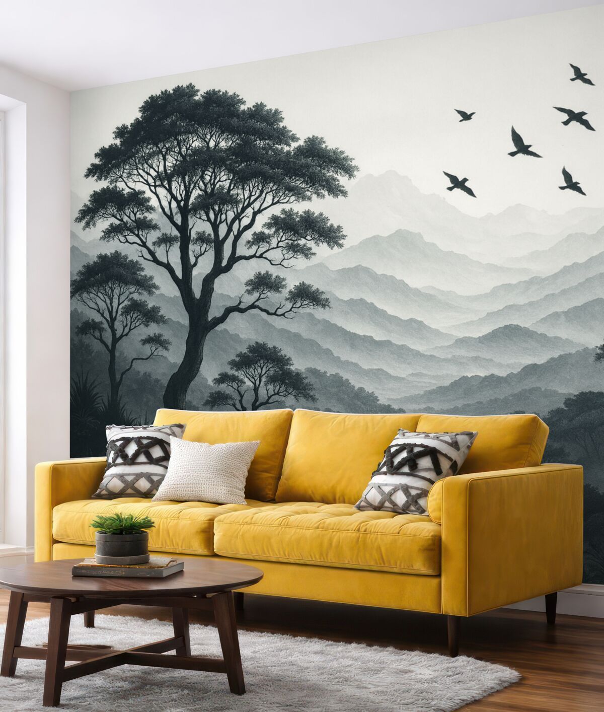 Fototapeta Zarys pejzażu.