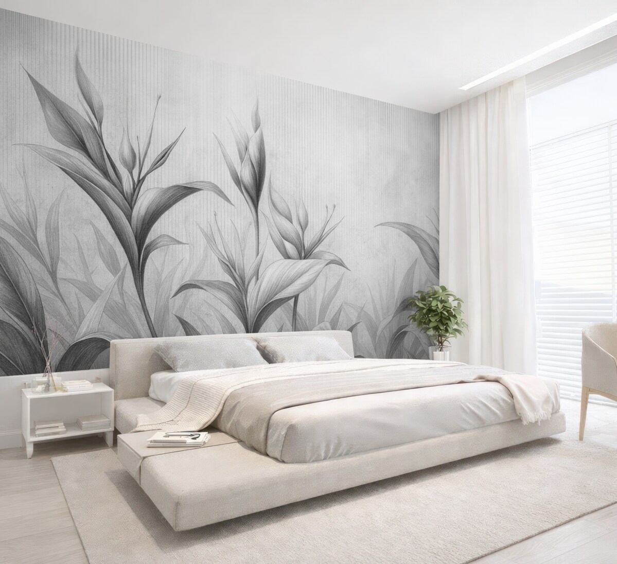 Fototapeta Liście w stylu art nouveau.