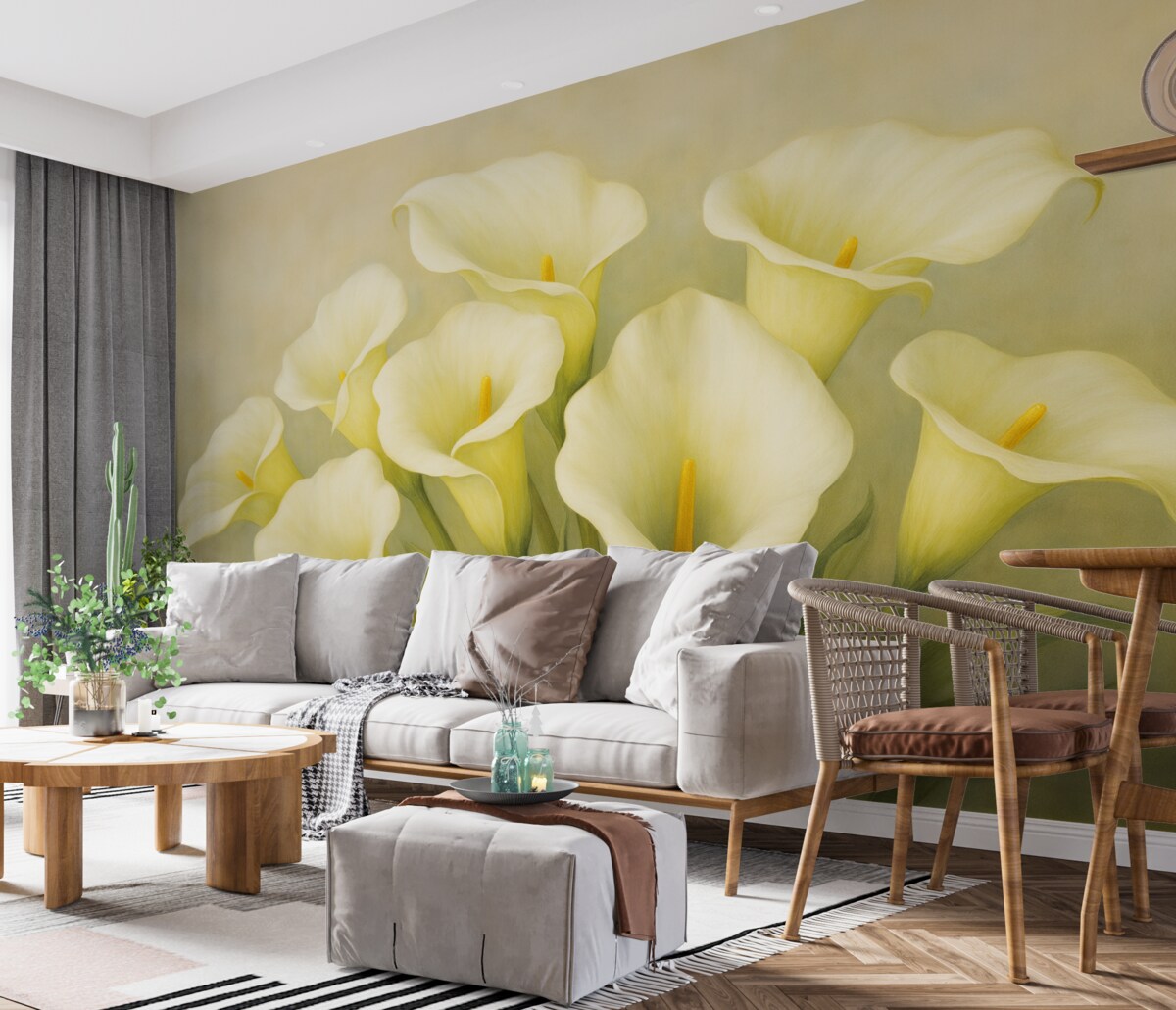 Fototapeta Kwiaty Calla.