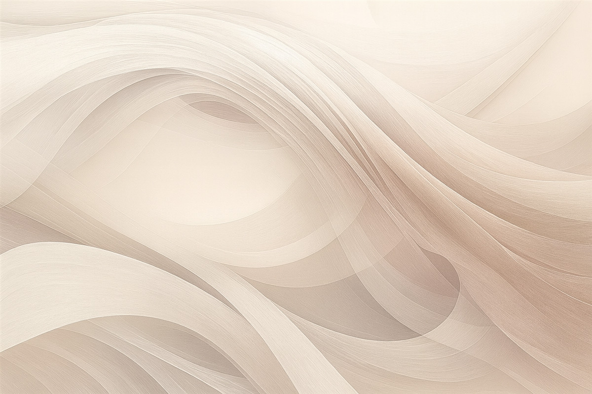Fototapeta Abstrakcyjne fale w jasnych tonacjach.