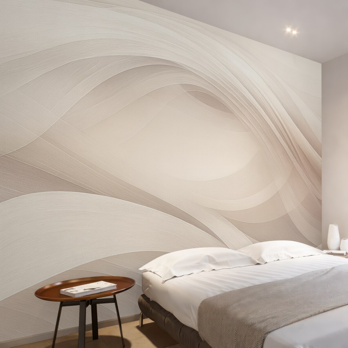 Fototapeta Abstrakcyjne fale w jasnych tonacjach.