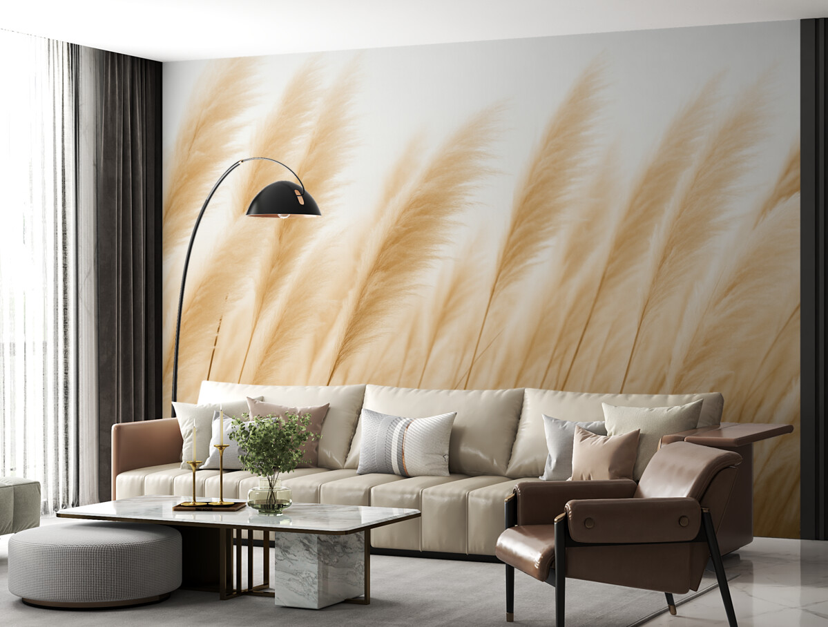 Fototapeta Kłoski w delikatnych odcieniach beżu.