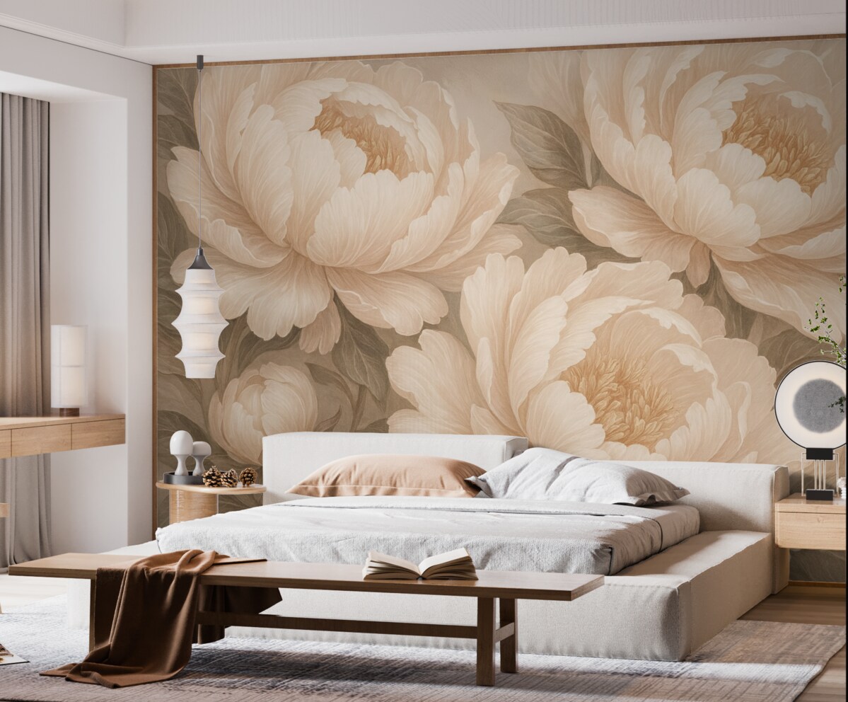 Fototapeta Kruche piwonie