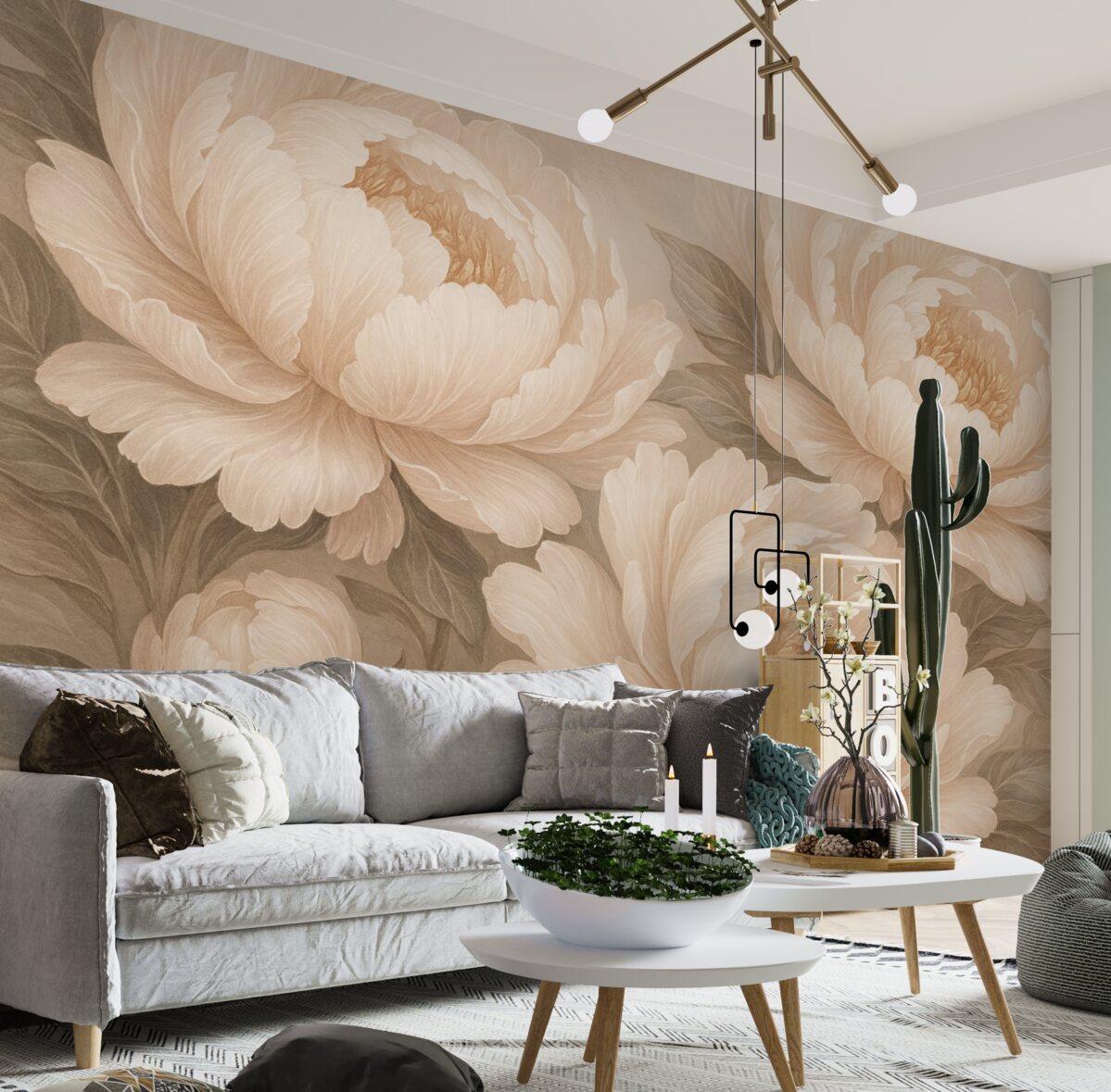 Fototapeta Kruche piwonie