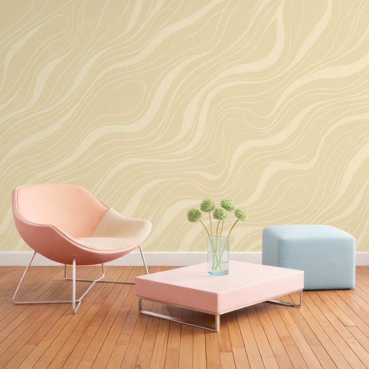 Fototapeta Abstrakcyjne, gładkie kontury.