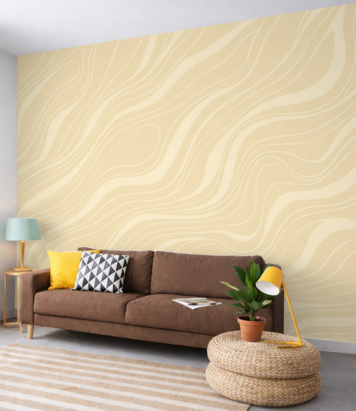 Fototapeta Abstrakcyjne, gładkie kontury.